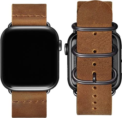 leather bands for apple watch|thin leather apple watch band.